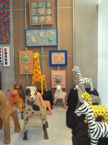 Inge Kitzing, Atelier